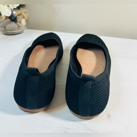 Lucky Brand Daneric ballet flat, knit, Round Toe, Black, Size 8 - Picture 2 of 7